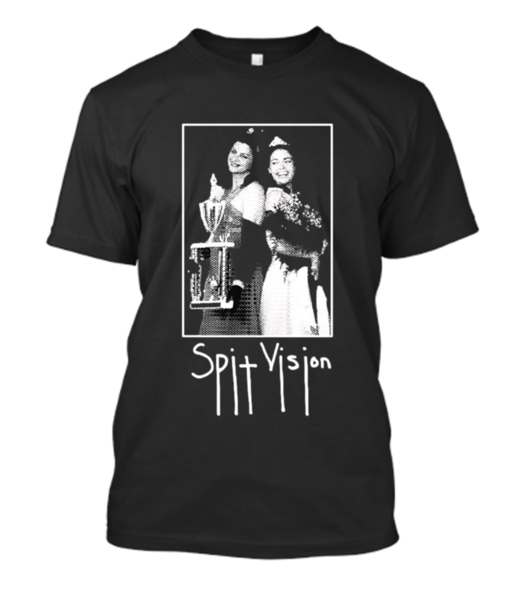Spit Vision Vintage Beauty Pageant Halftone T-Shirt