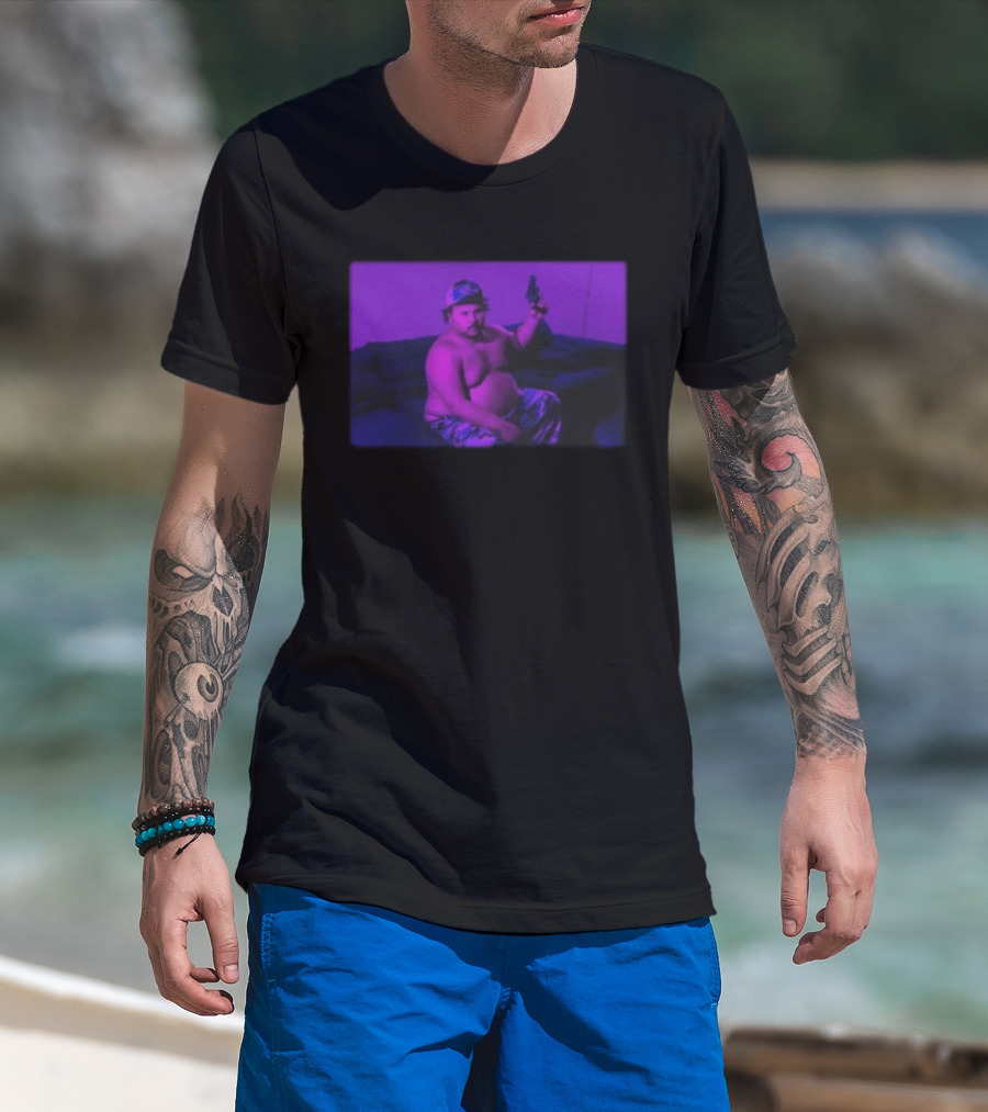 Stavvy Store Victory Or Else Humor Statement With Gun Image T-Shirt