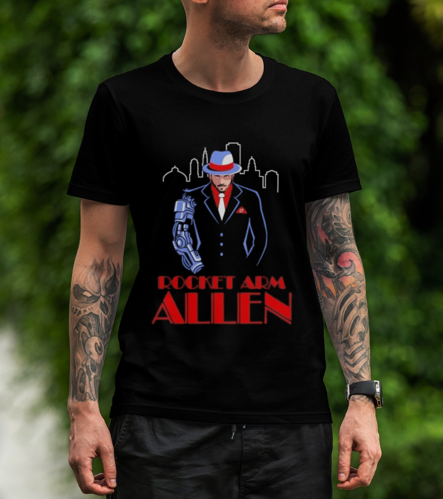 Josh Allen Rocket Arm Allen Buffalo Bills T-Shirt