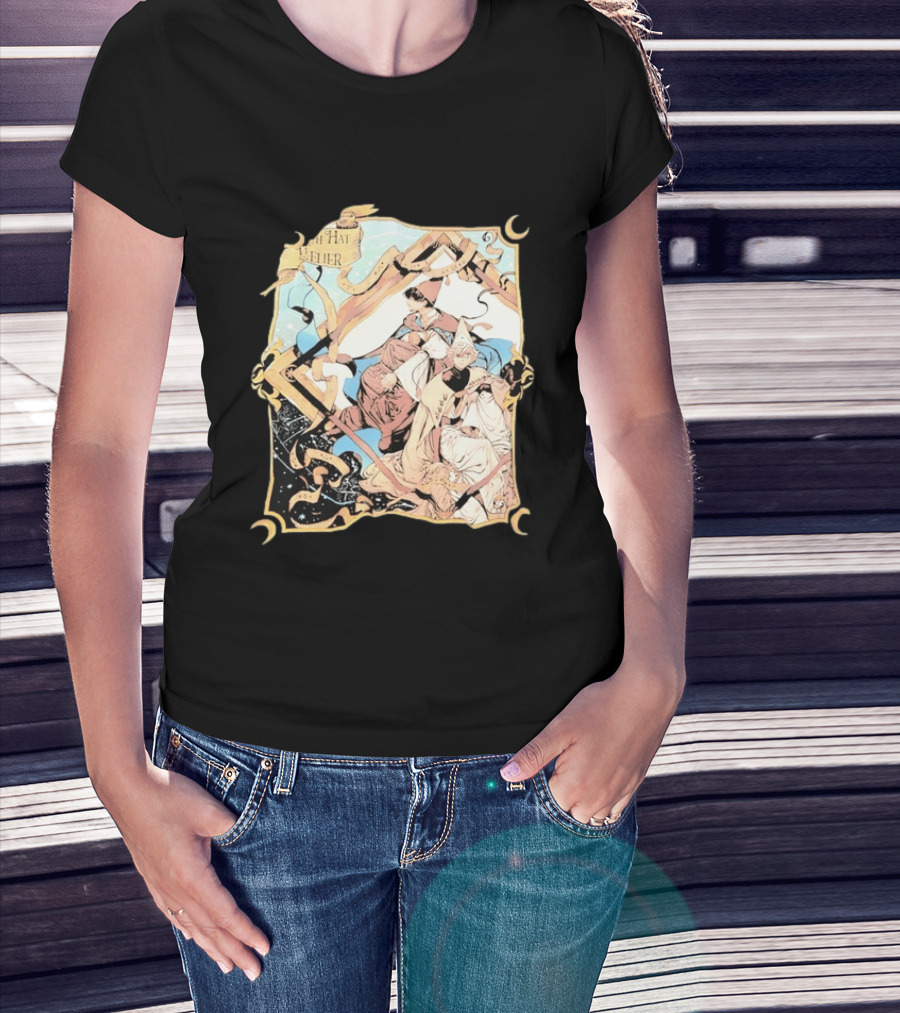 Witch Hat Atelier Fantasy Manga Anime Magic Enchanters Artistry T-Shirt