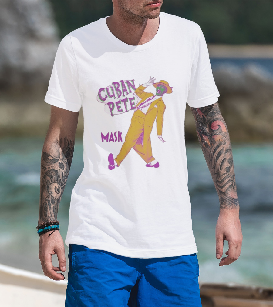 Cuban Pete The Mask Iconic Yellow Suit Dance Pose T-Shirt