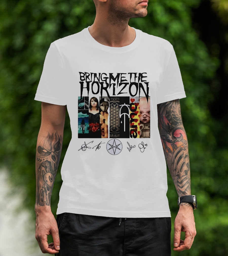 Bring Me The Horizon BMTH Amo Album Art Collage T-Shirt