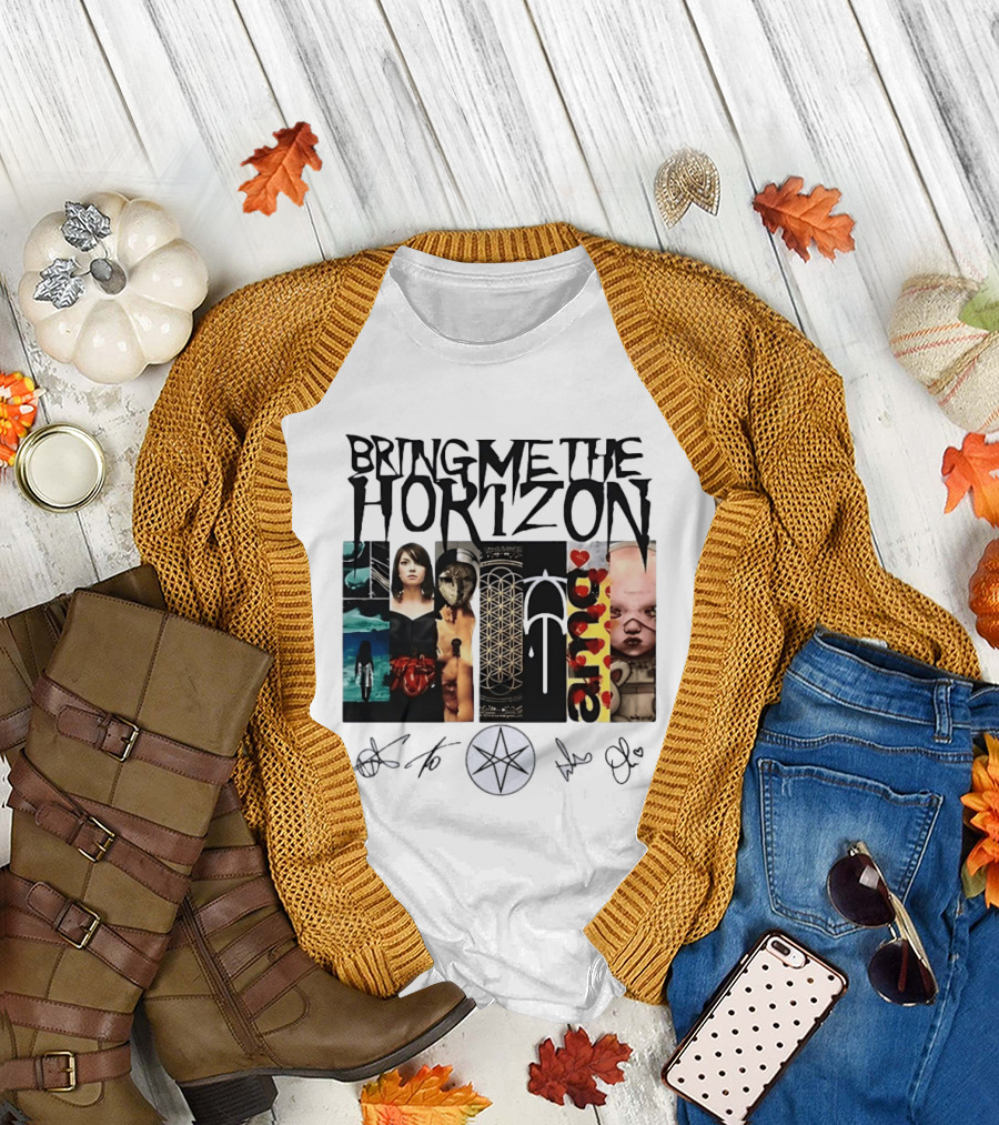 Bring Me The Horizon BMTH Amo Album Art Collage T-Shirt