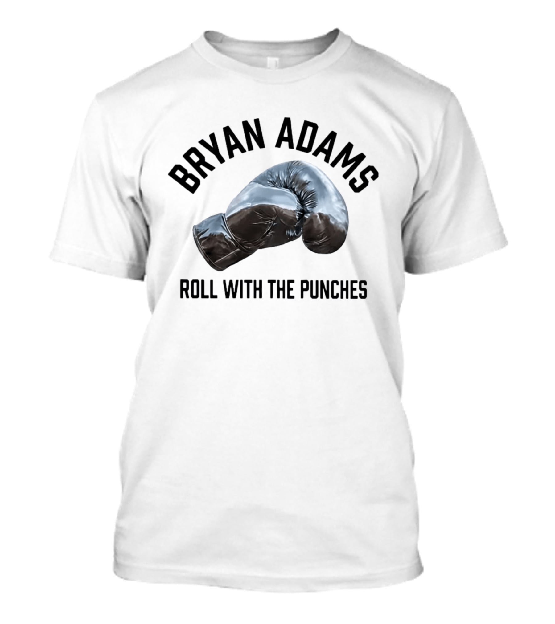 Bryan Adams Roll With The Punches Boxing Glove Music T-Shirt