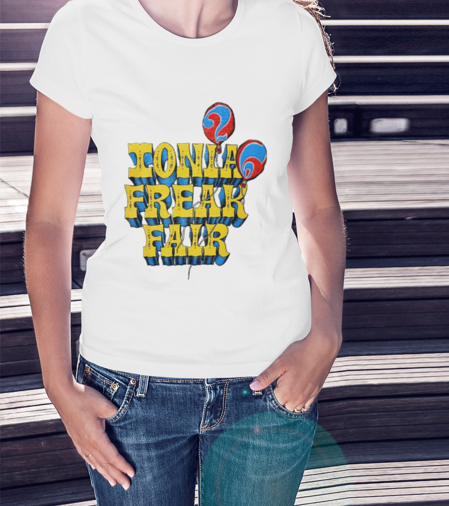 Ionia Freak Fair Colorful Balloon T-Shirt