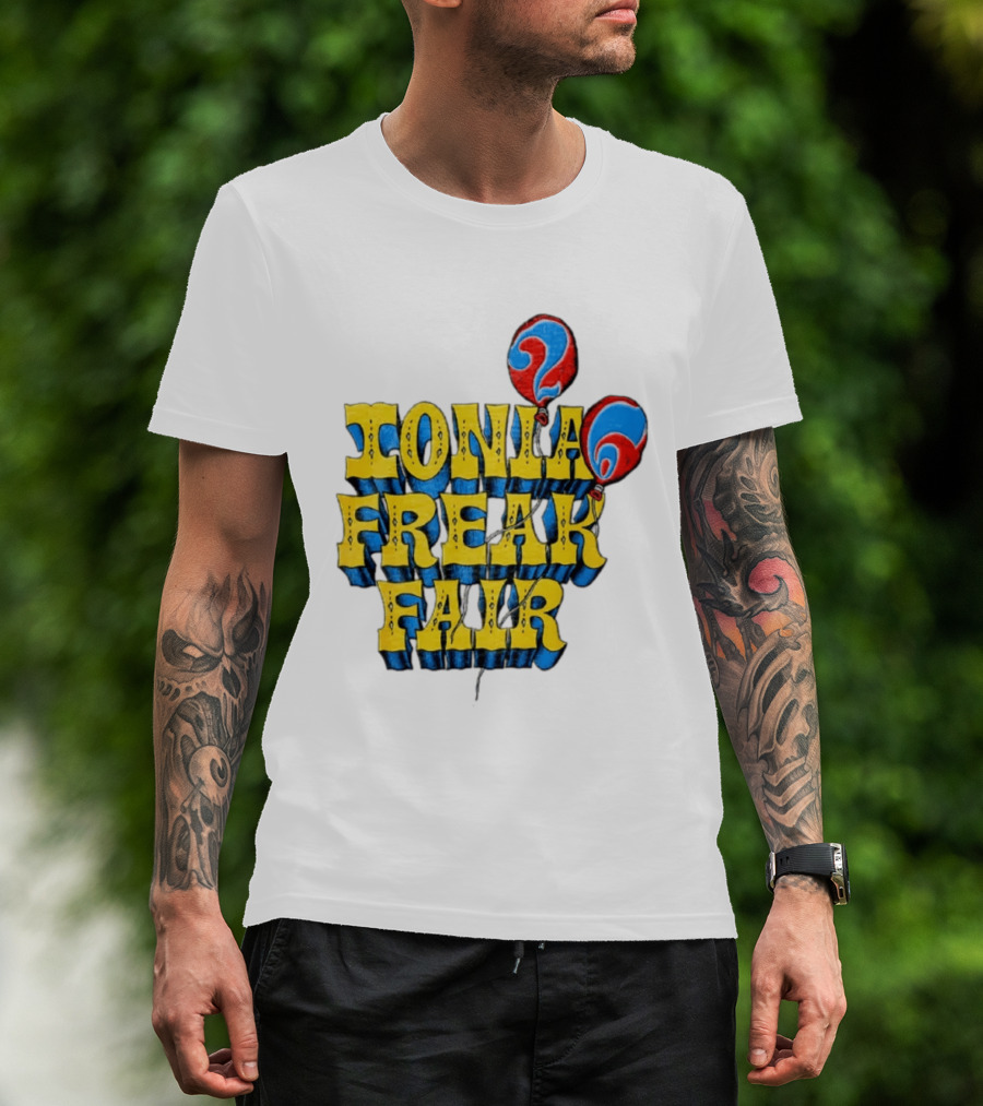 Ionia Freak Fair Colorful Balloon T-Shirt