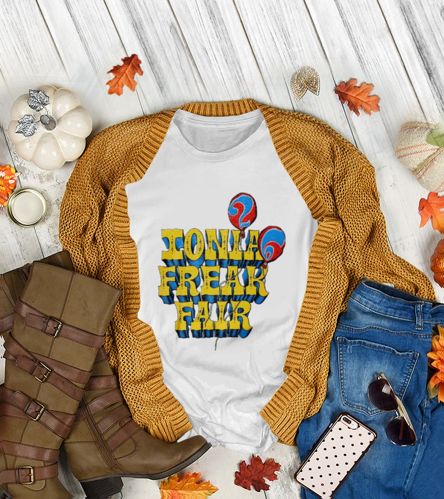 Ionia Freak Fair Colorful Balloon T-Shirt