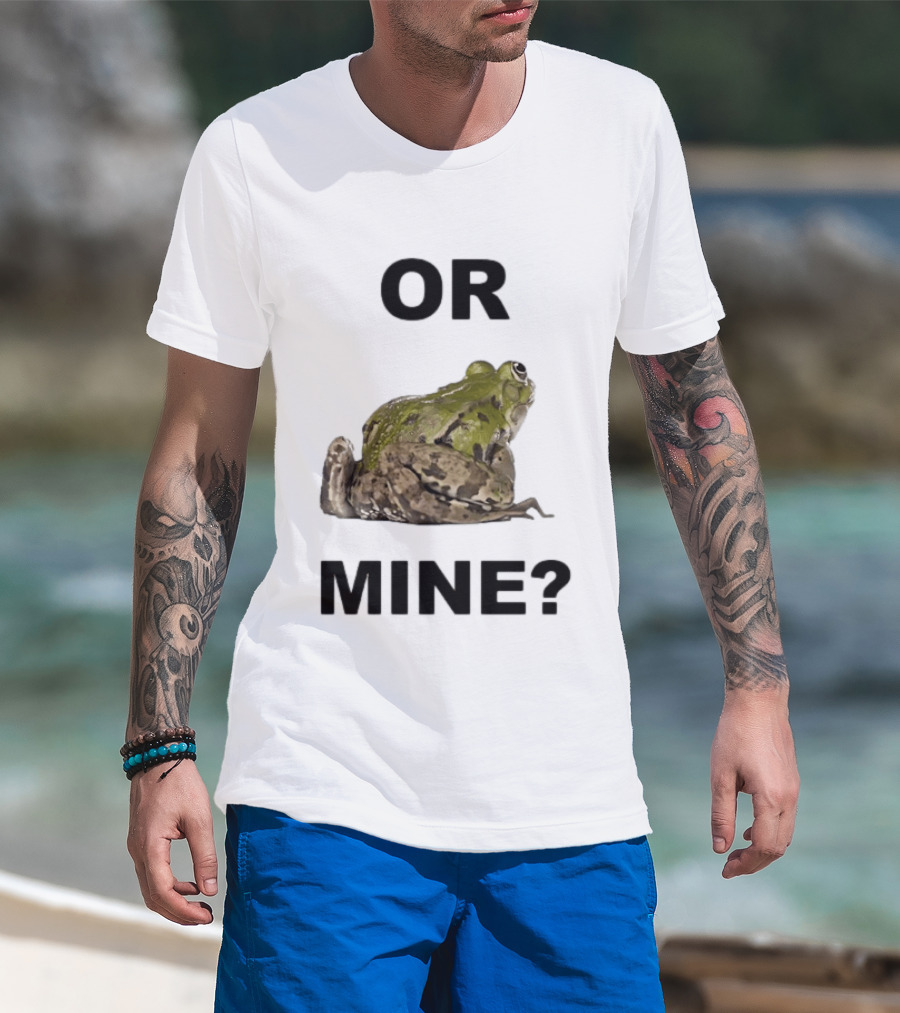 Or Mine Frog Amphibian Nature Wildlife T-Shirt