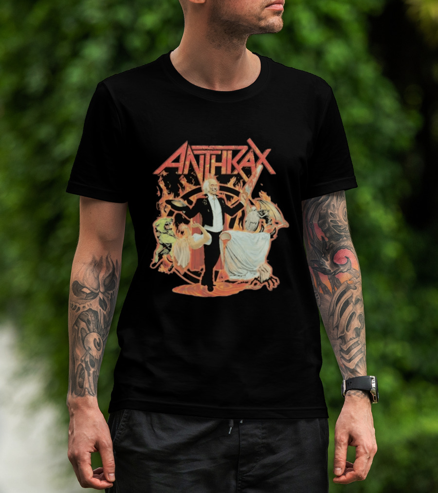 Anthrax North America 2026 Tour Cursum Perficio Fiery Album T-Shirt