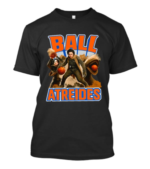New York Basketball Ball Atreides Sandworm Dunk Adventure T-Shirt