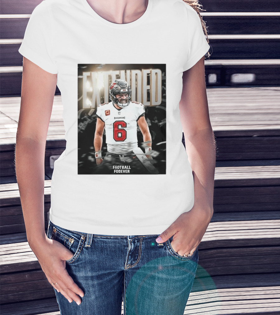 Extended Baker Mayfield Tampa Bay Football Forever T-Shirt