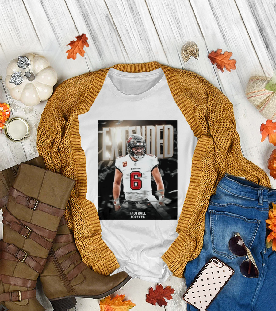 Extended Baker Mayfield Tampa Bay Football Forever T-Shirt