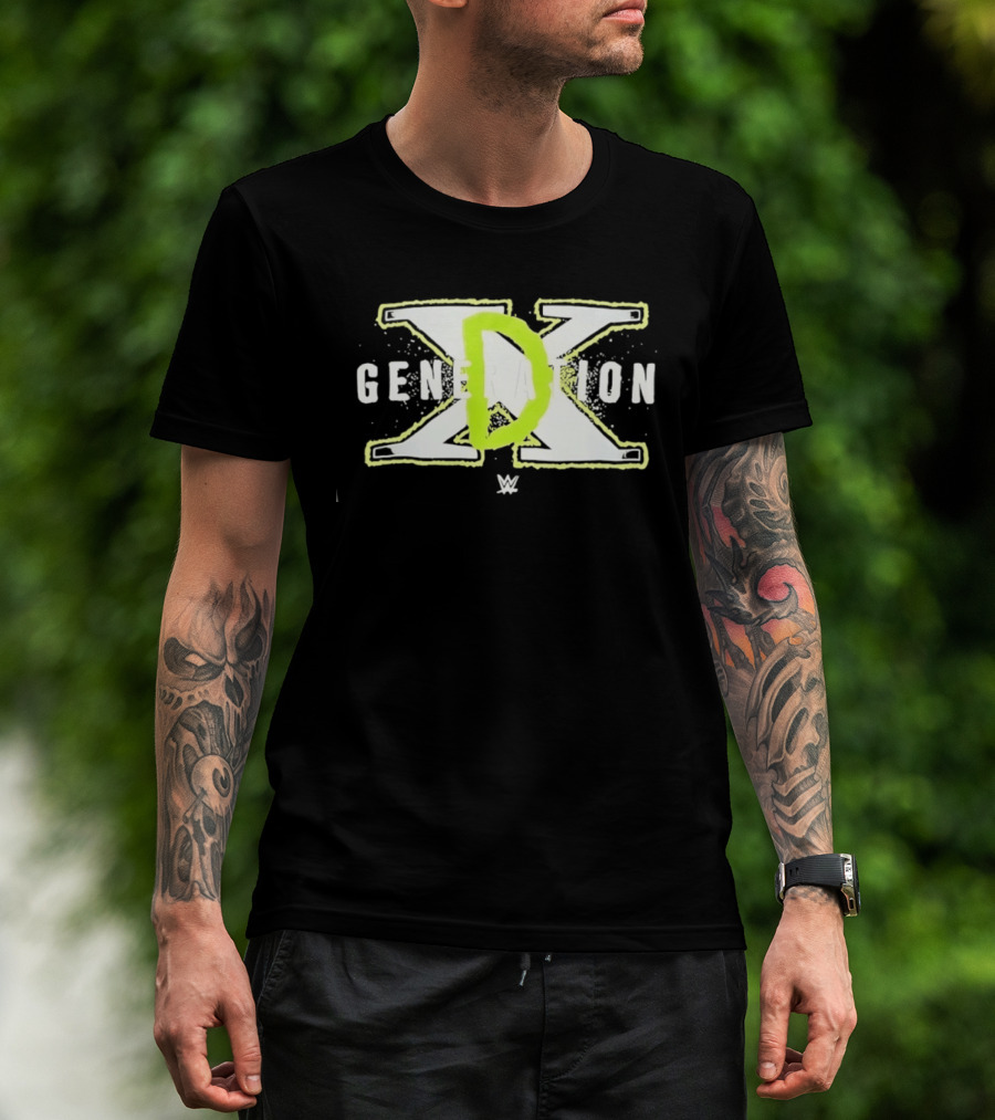 WWE D Generation X DX Generation Wrestling Attitude Era T-Shirt