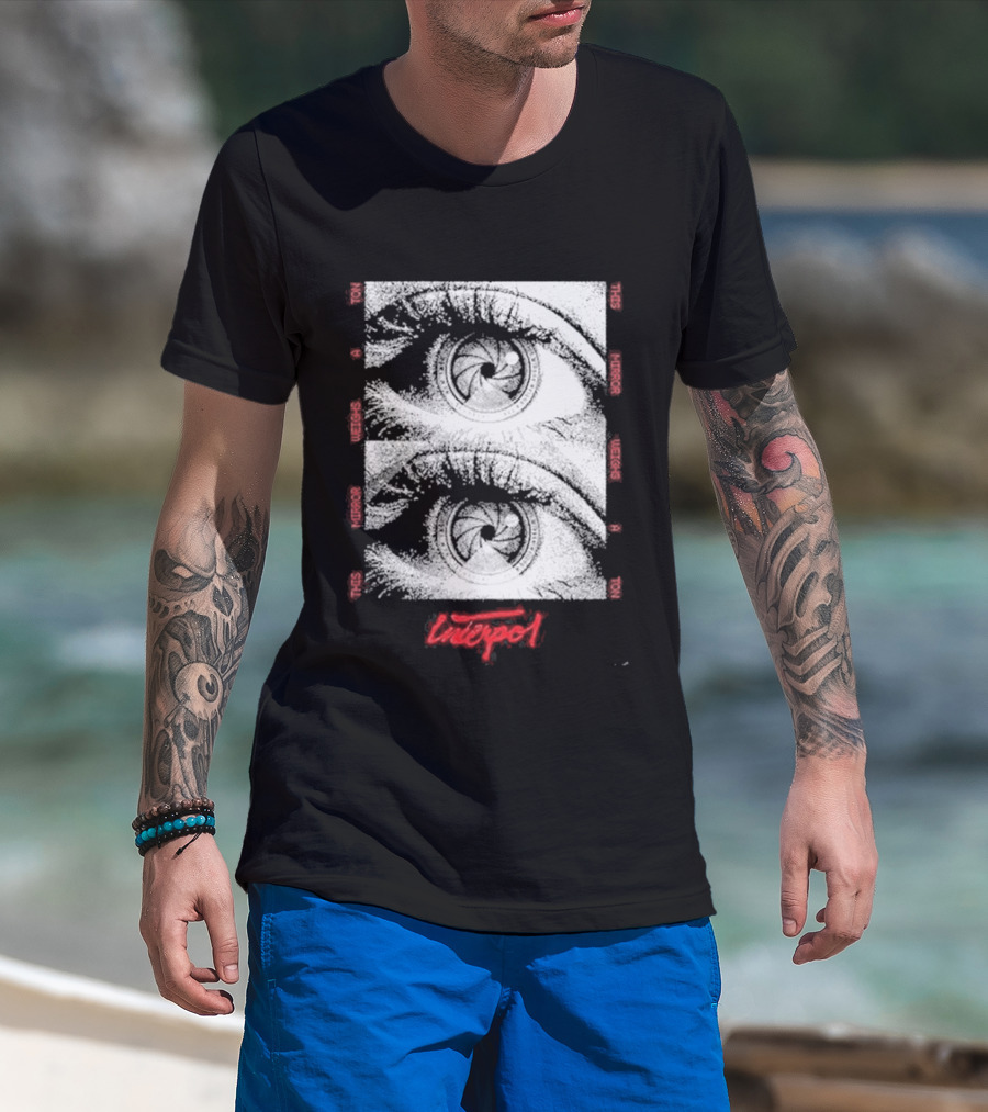 Shepard Fairey Obey Giant Interpol This Mirror Weighs A Ton T-Shirt