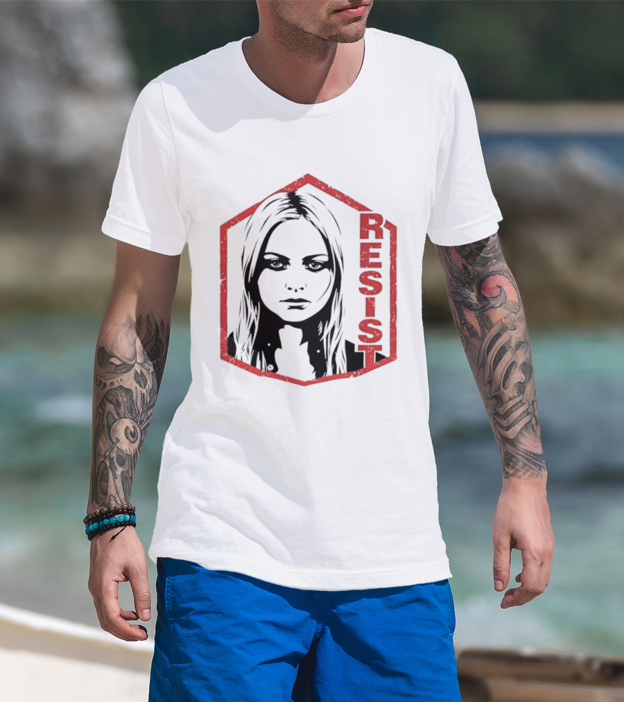 Resist Activism Protest Distressed T-Shirt