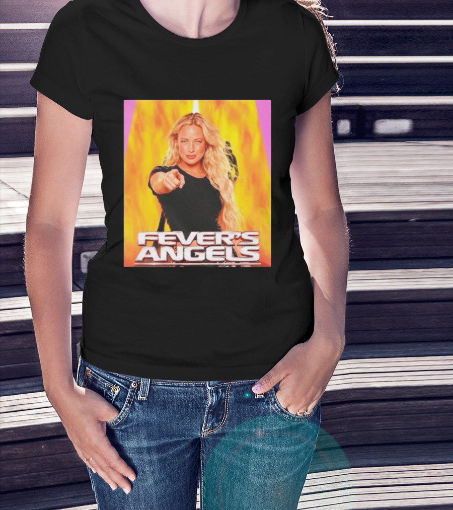Fever's Angels Full Throttle Action Star Sophie Cunningham T-Shirt