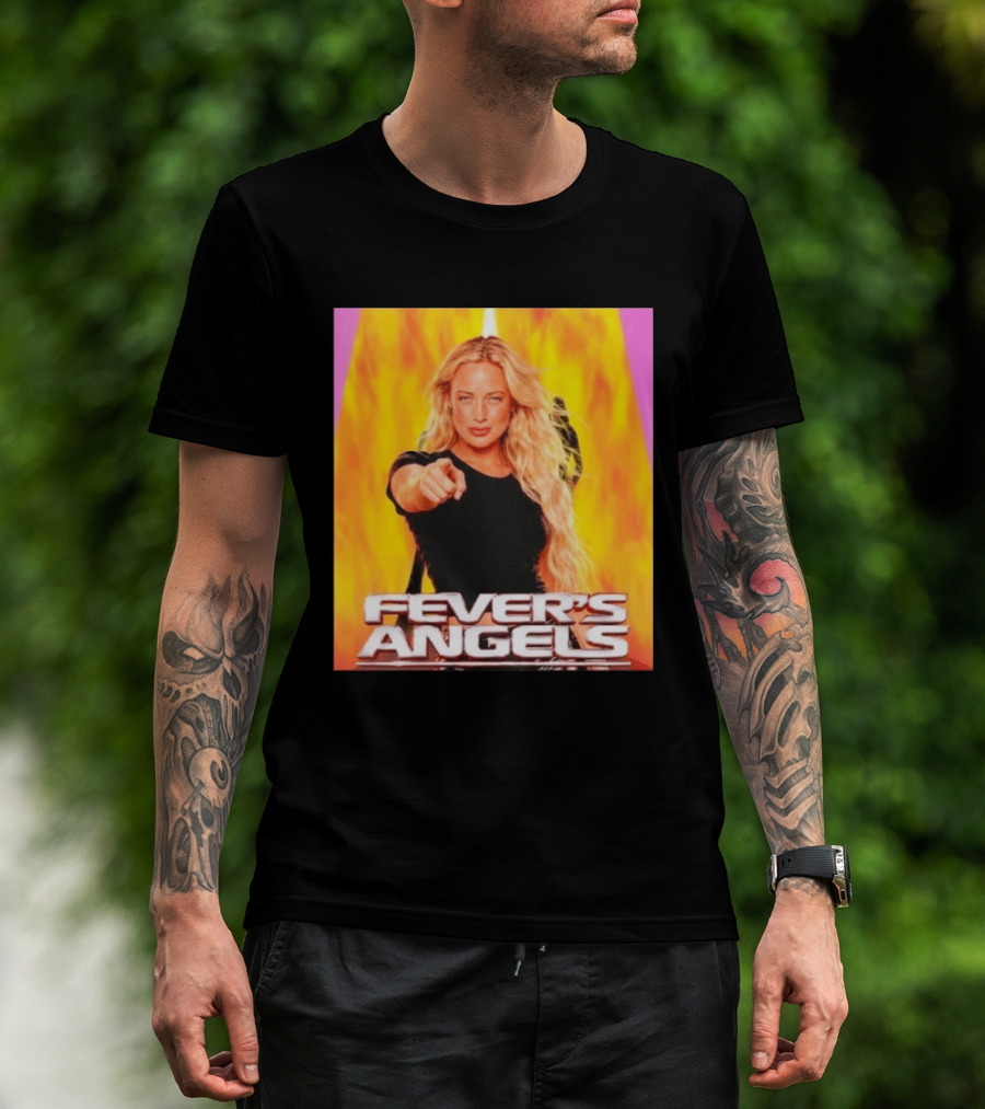 Fever's Angels Full Throttle Action Star Sophie Cunningham T-Shirt