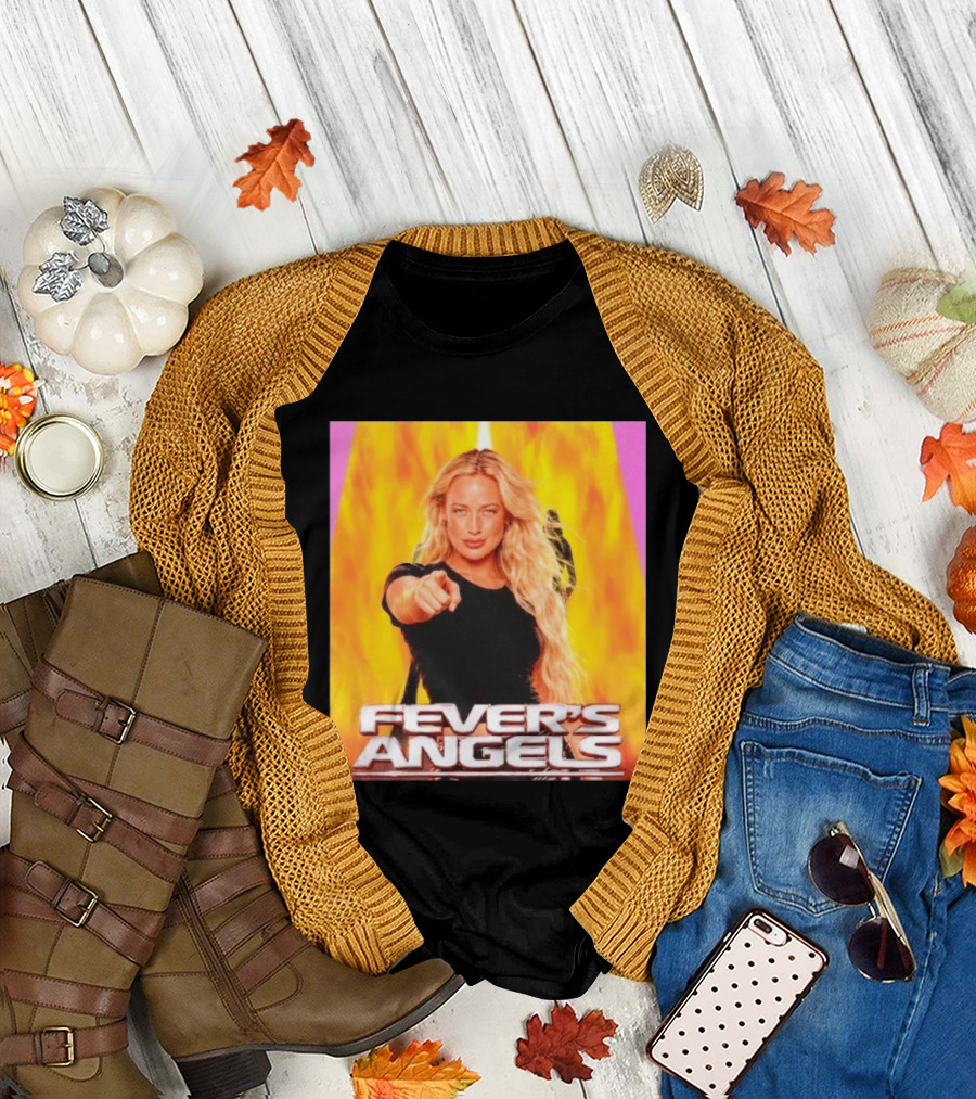 Fever's Angels Full Throttle Action Star Sophie Cunningham T-Shirt