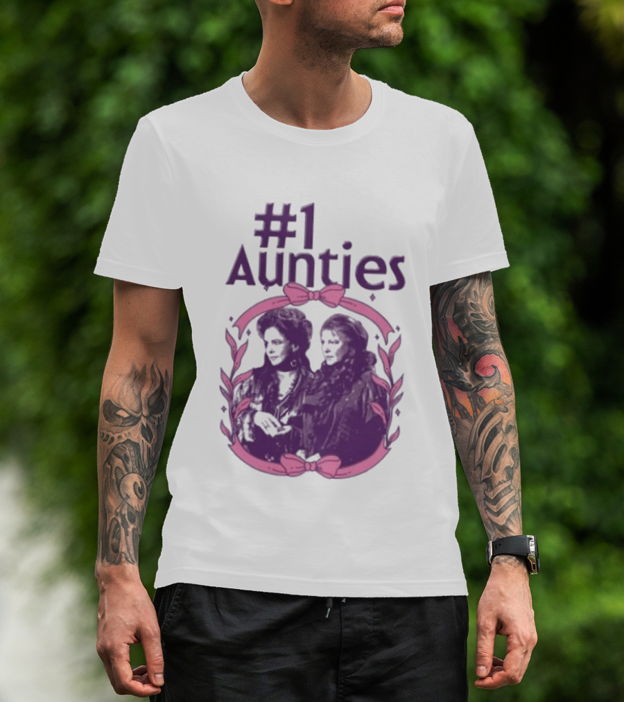 #1 Aunties Practical Magic Aunt Frances And Aunt Jet T-Shirt