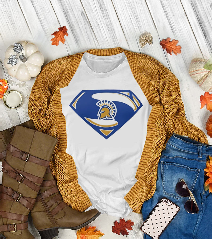 San Jose State Spartans Superman NCAA T-Shirt