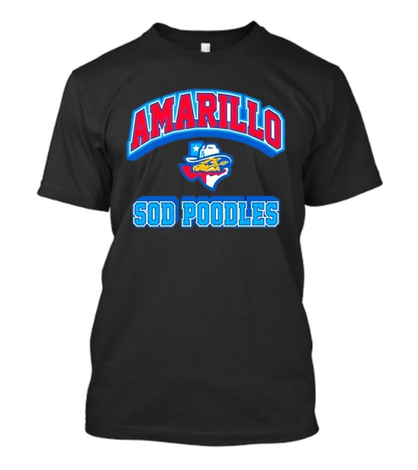 Amarillo Sod Poodles Texas Baseball Team T-Shirt