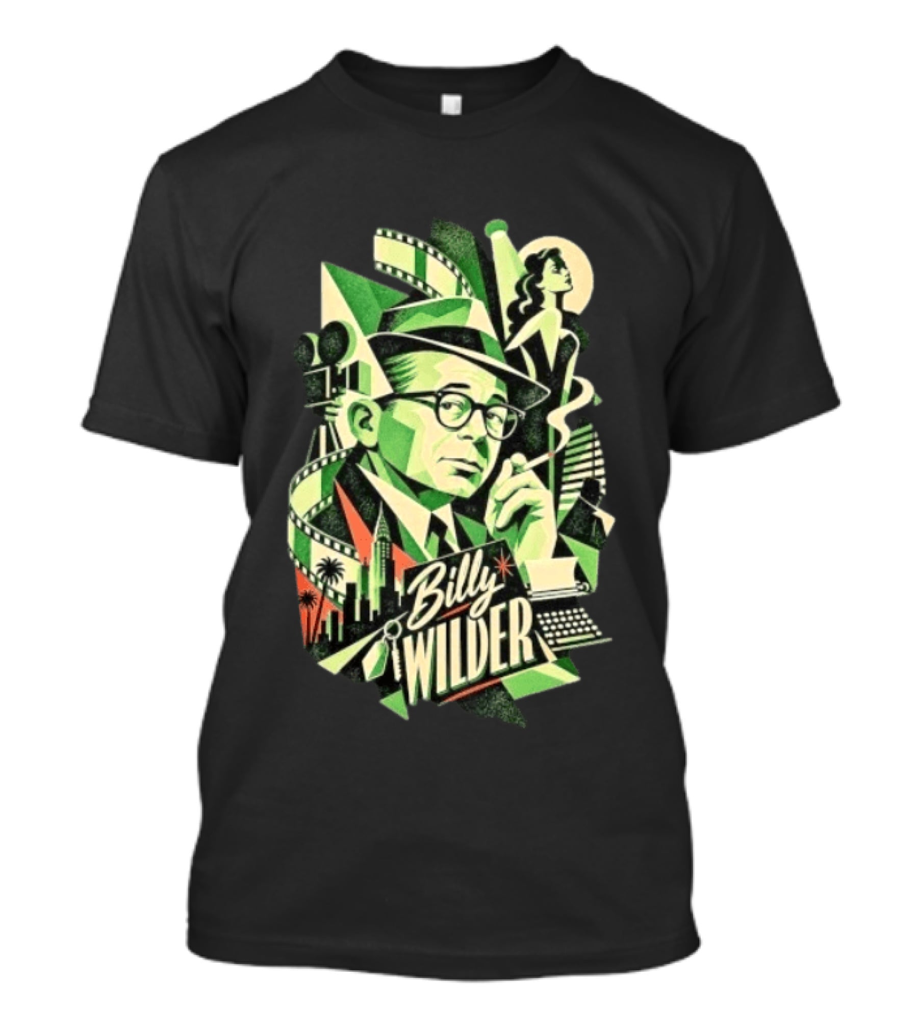 Billy Wilder Classic Hollywood Director Retro Film T-Shirt