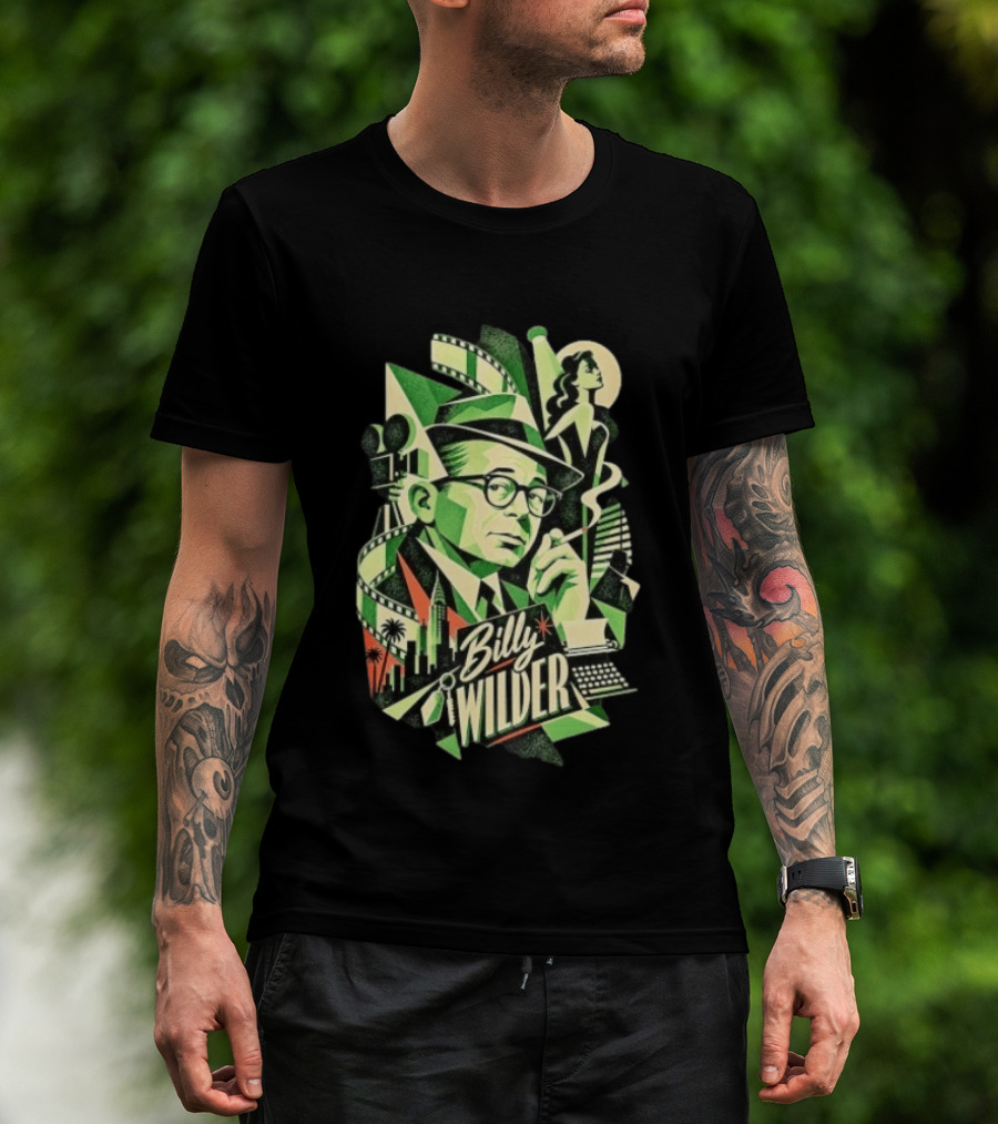 Billy Wilder Classic Hollywood Director Retro Film T-Shirt