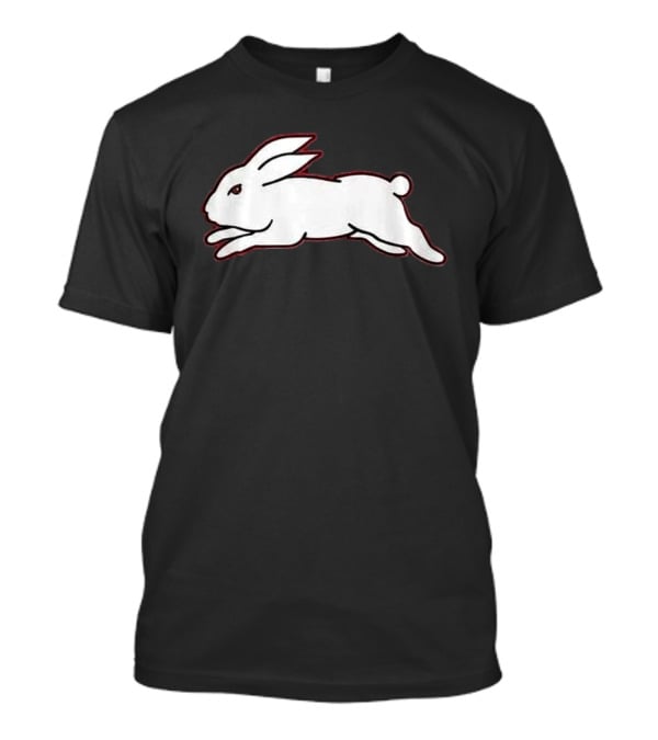 Jai 100th Game South Sydney Rabbitohs Iconic Rabbit Logo Celebration T-Shirt