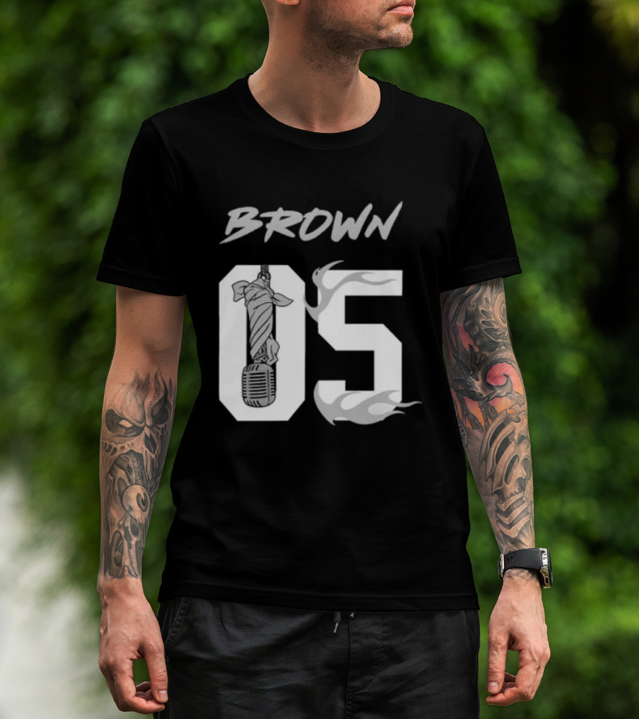 Las Vegas Raiders Chris Brown 2026 The R&R Tour 05 Flame T-Shirt