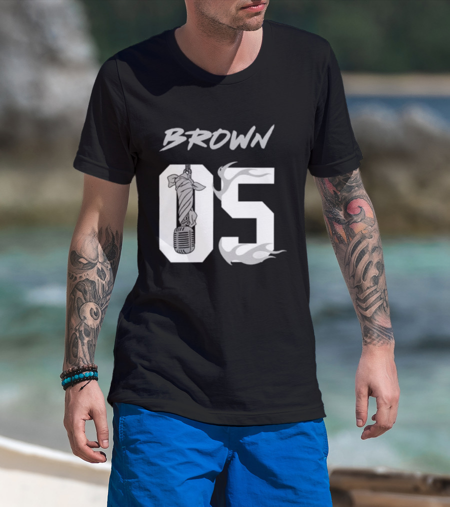 Las Vegas Raiders Chris Brown 2026 The R&R Tour 05 Flame T-Shirt