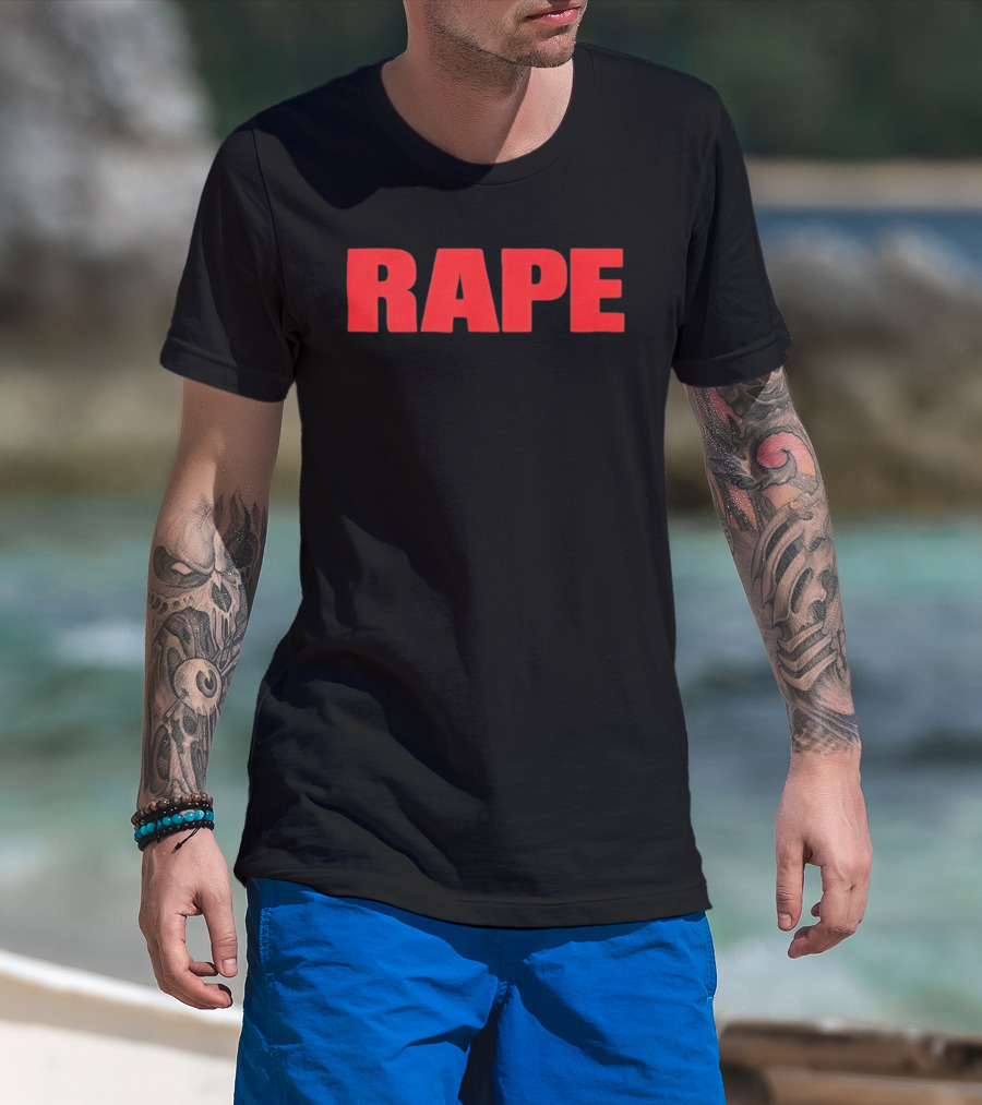 Rape Red T-Shirt