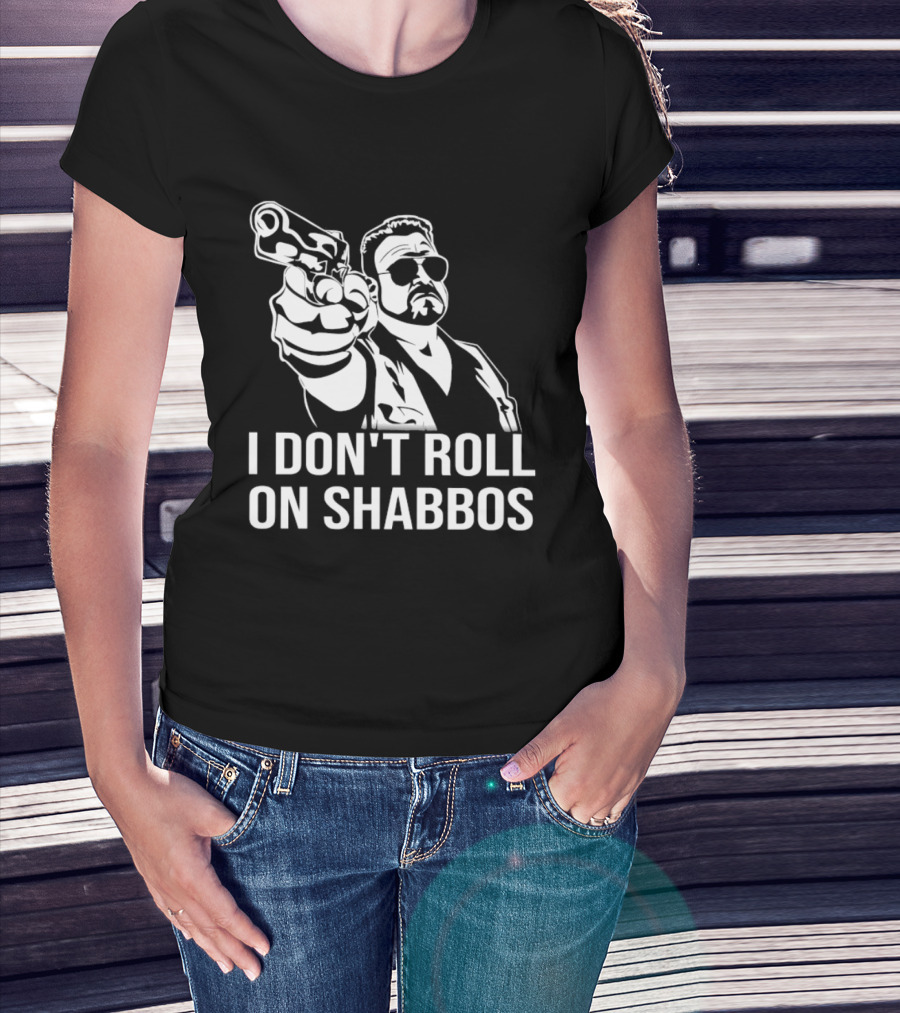 Walter Sobchak I Don't Roll On Shabbos The Big Lebowski Iconic Scene T-Shirt