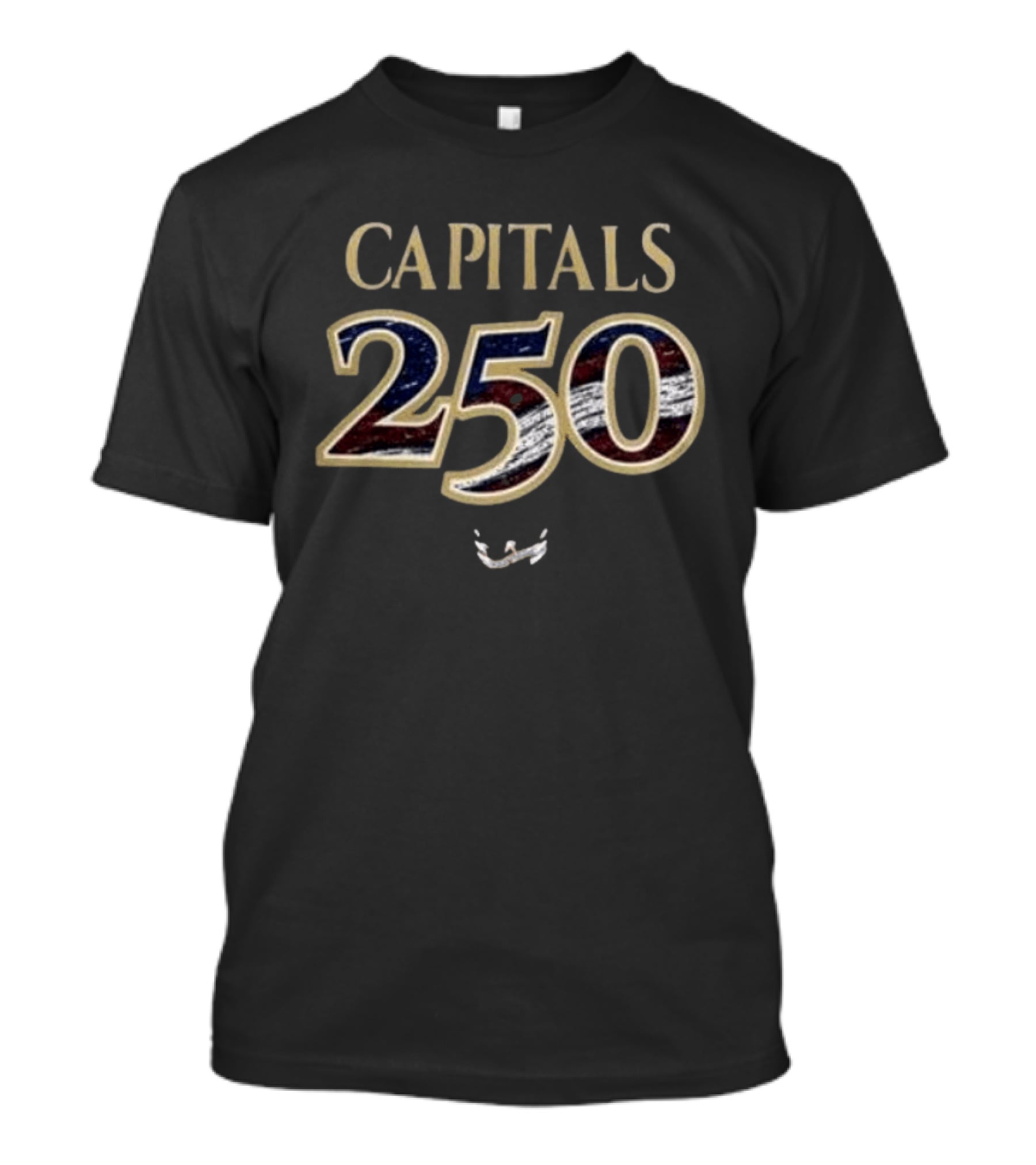 Washington Capitals Celebrate America250 With Stars And Stripes T-Shirt