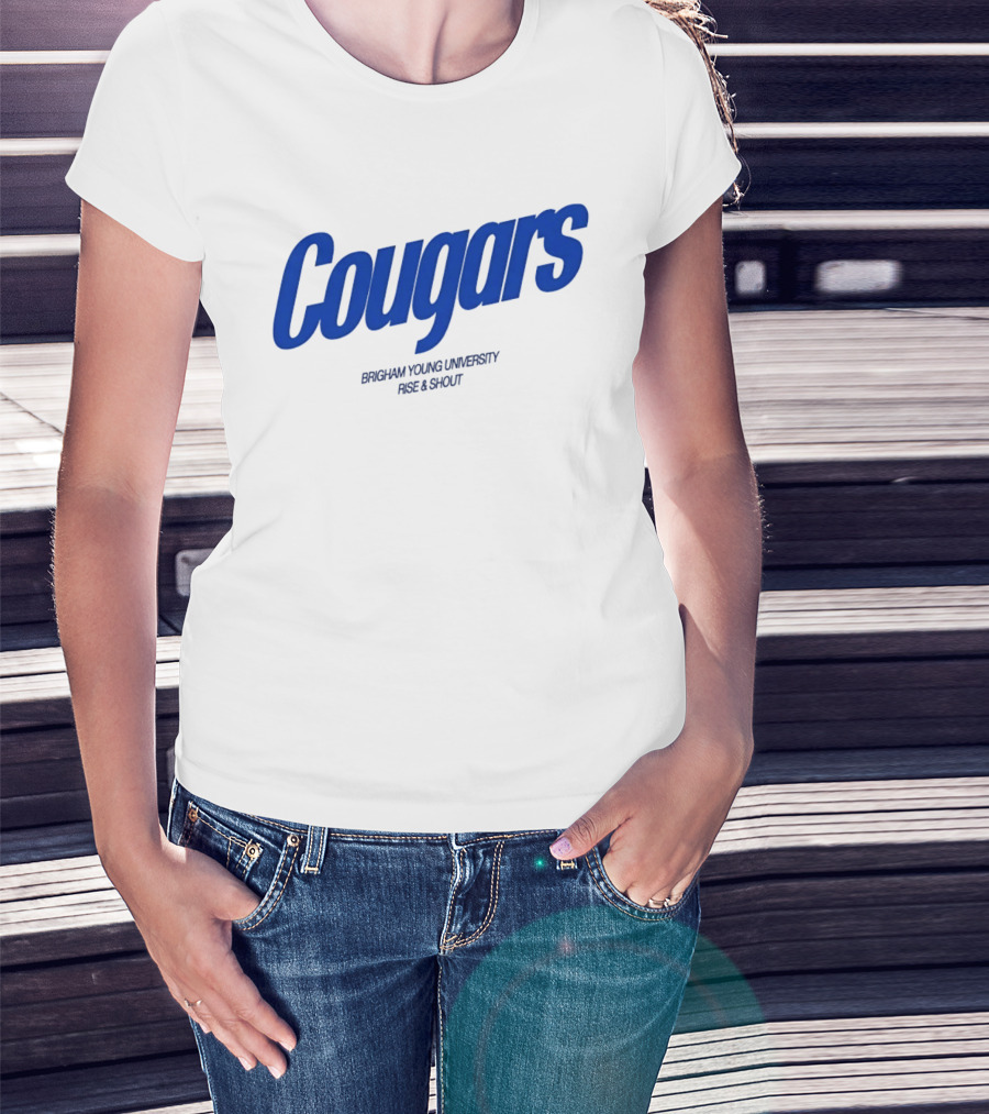 Brigham Young University Cougars Rise Shout T-Shirt