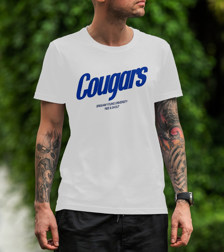 Brigham Young University Cougars Rise Shout T-Shirt