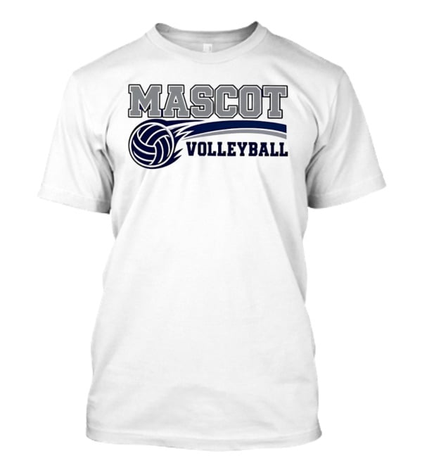 Mascot Volleyball Team Sports T-Shirt