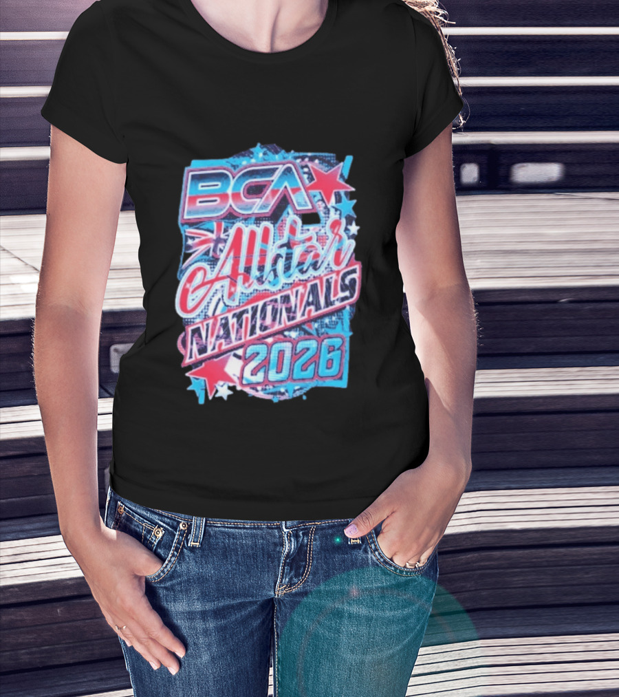 BCA Allstar Nationals 2026 Union Jack Stars T-Shirt