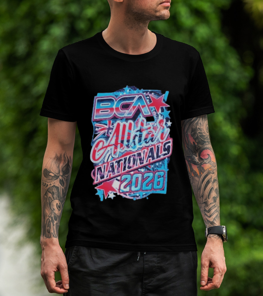 BCA Allstar Nationals 2026 Union Jack Stars T-Shirt