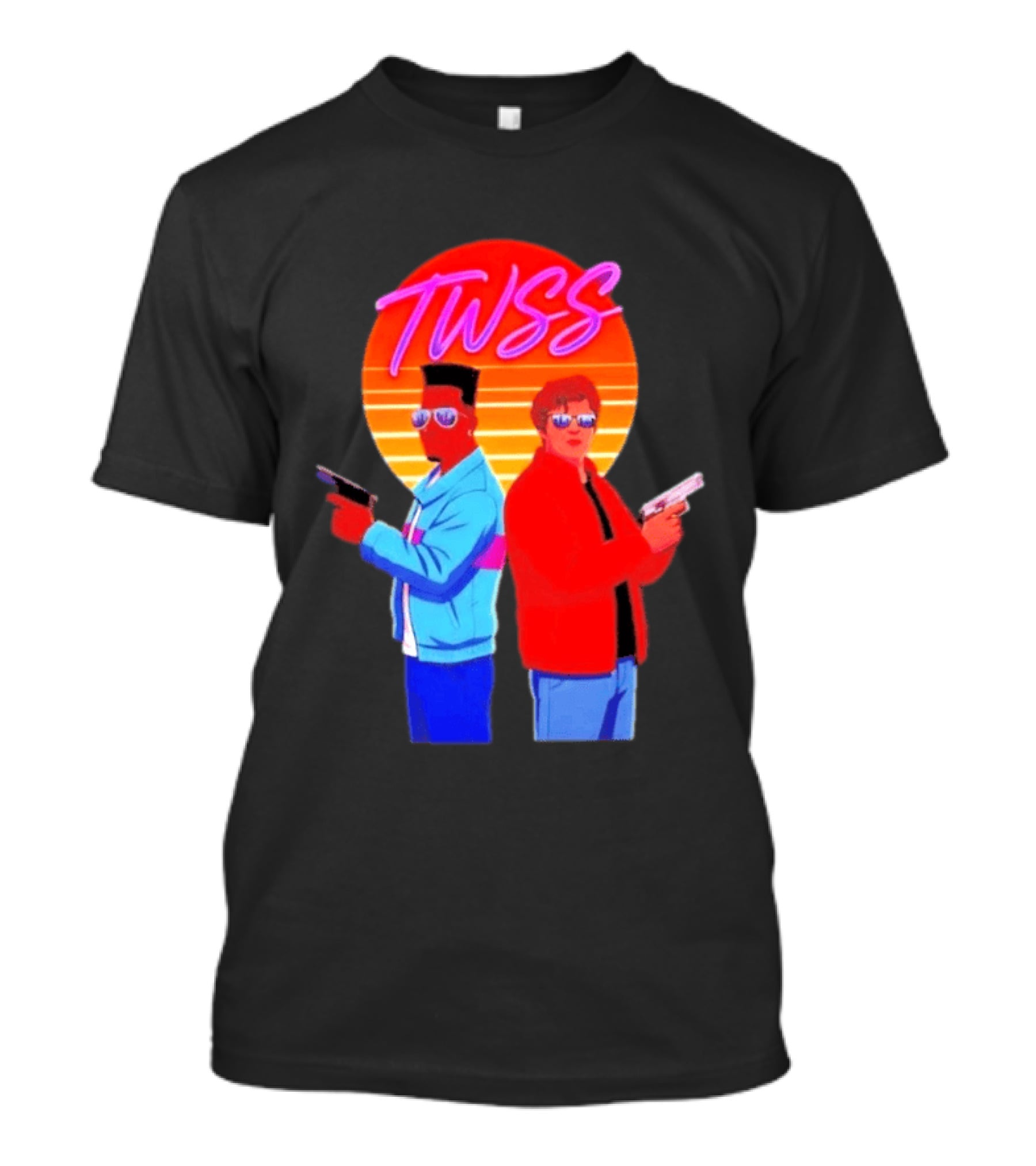 TWSS Will Jamal Retro Sunset Duo T-Shirt