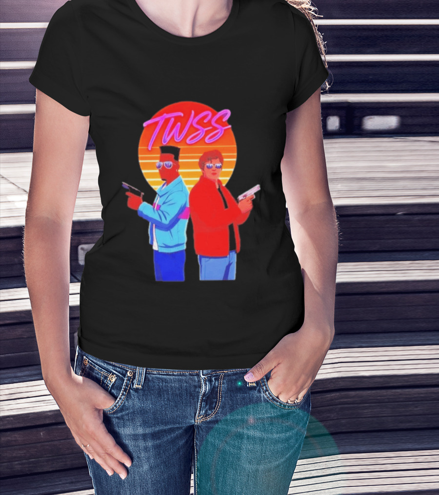 TWSS Will Jamal Retro Sunset Duo T-Shirt