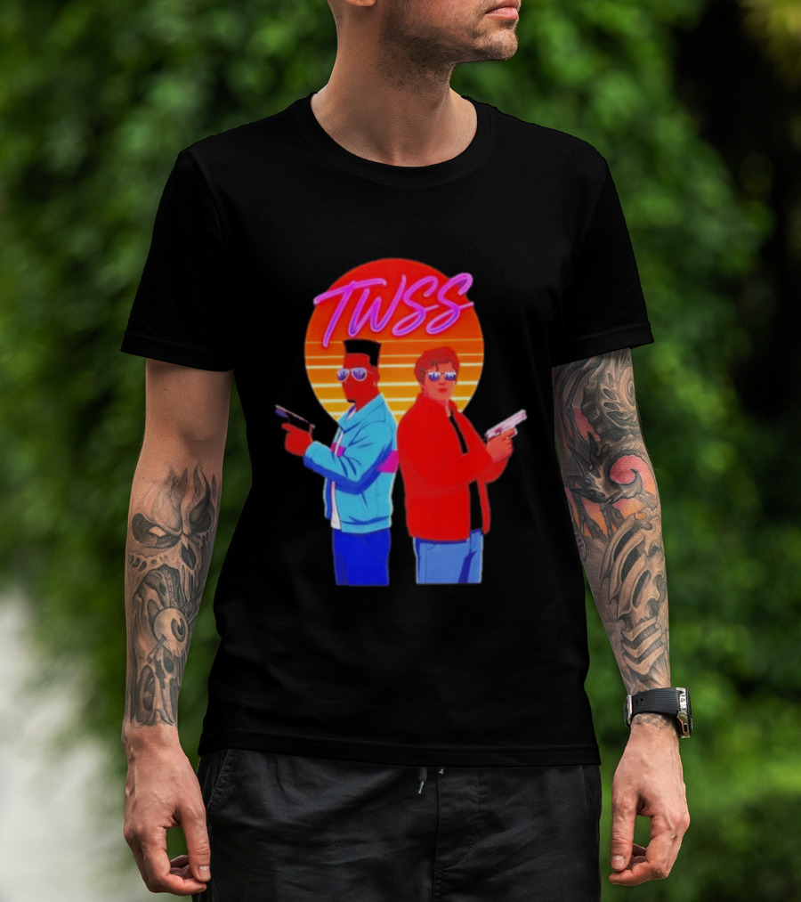 TWSS Will Jamal Retro Sunset Duo T-Shirt