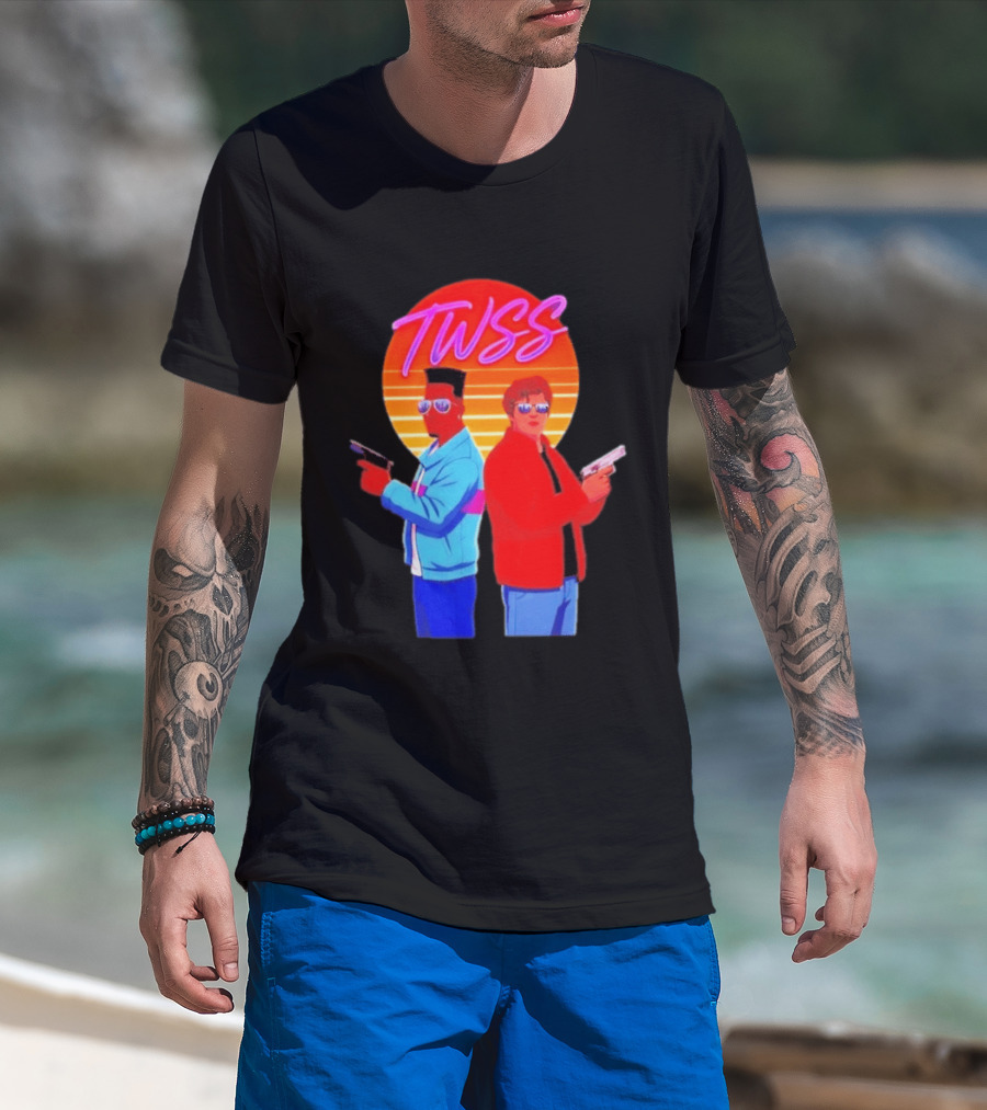 TWSS Will Jamal Retro Sunset Duo T-Shirt