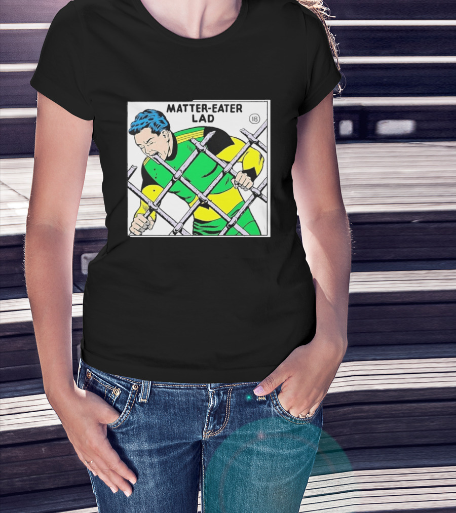 Matter Eater Lad DC Comics Retro Comic Book Panel T-Shirt