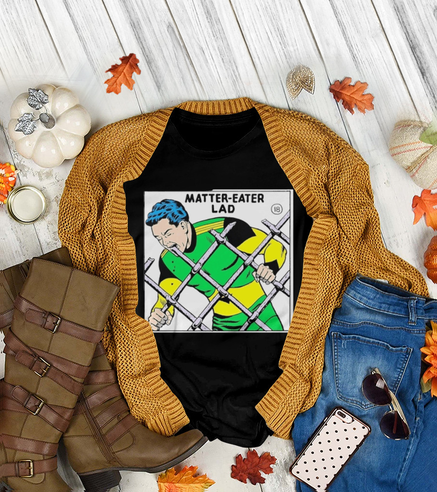 Matter Eater Lad DC Comics Retro Comic Book Panel T-Shirt