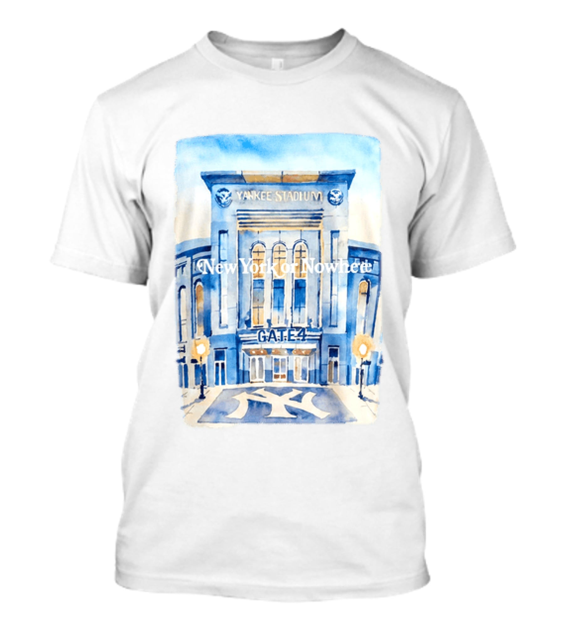 2026 New York Or Nowhere Yankee Stadium Gate 4 T-Shirt