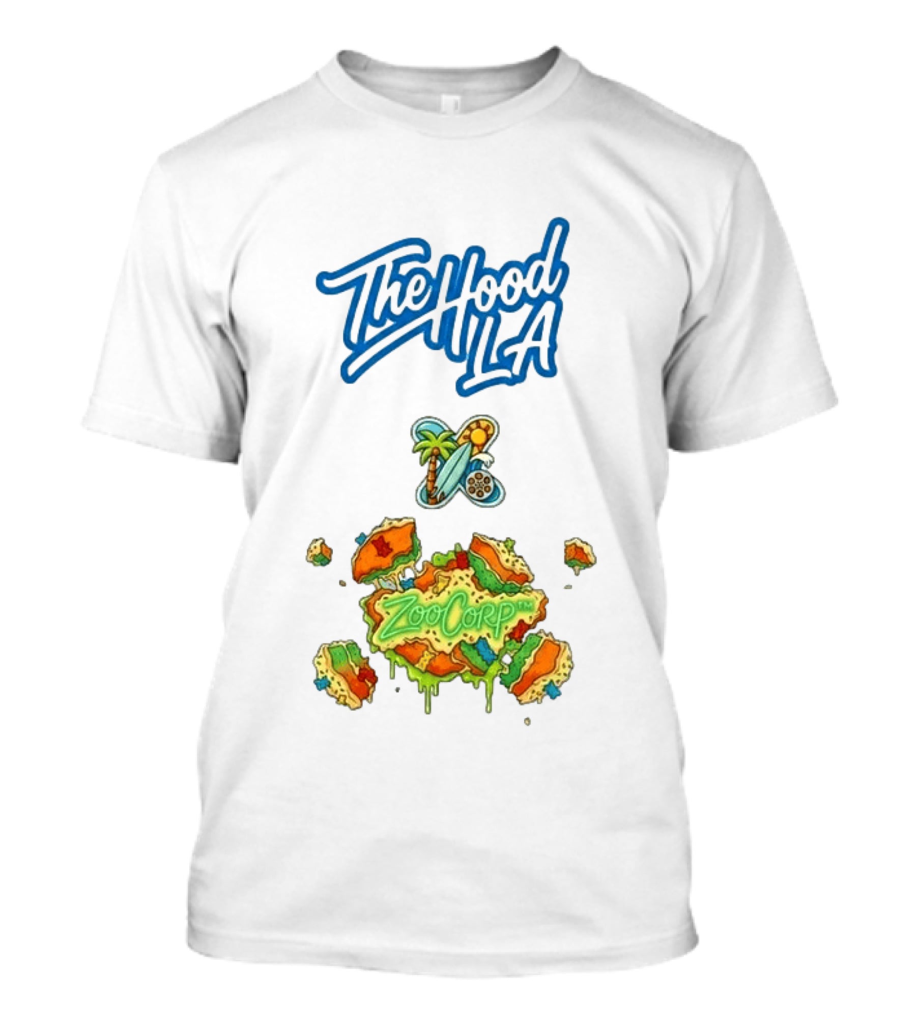 The Hood LA Dodgers Zoocorp Tropical Vibes T-Shirt