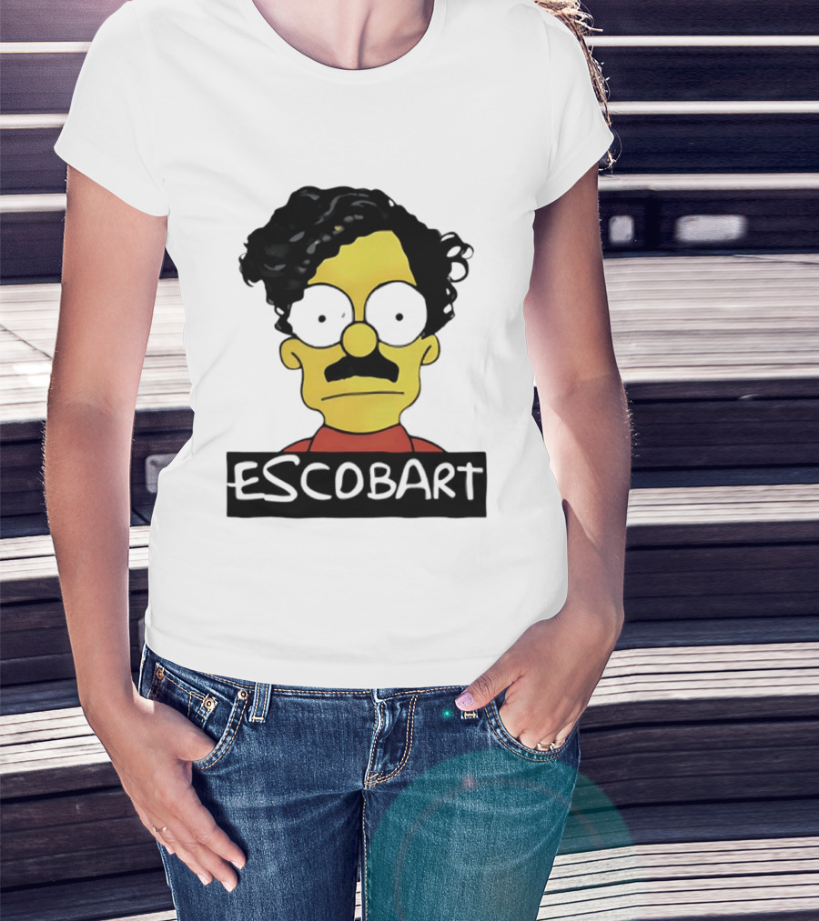 Ned Flanders Escobart Simpsons Mashup T-Shirt