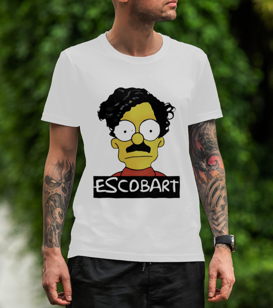 Ned Flanders Escobart Simpsons Mashup T-Shirt