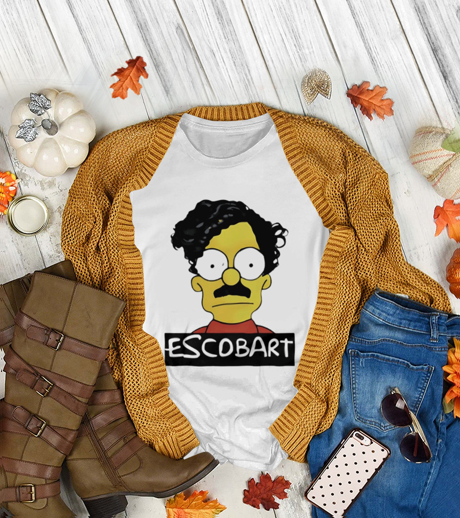 Ned Flanders Escobart Simpsons Mashup T-Shirt