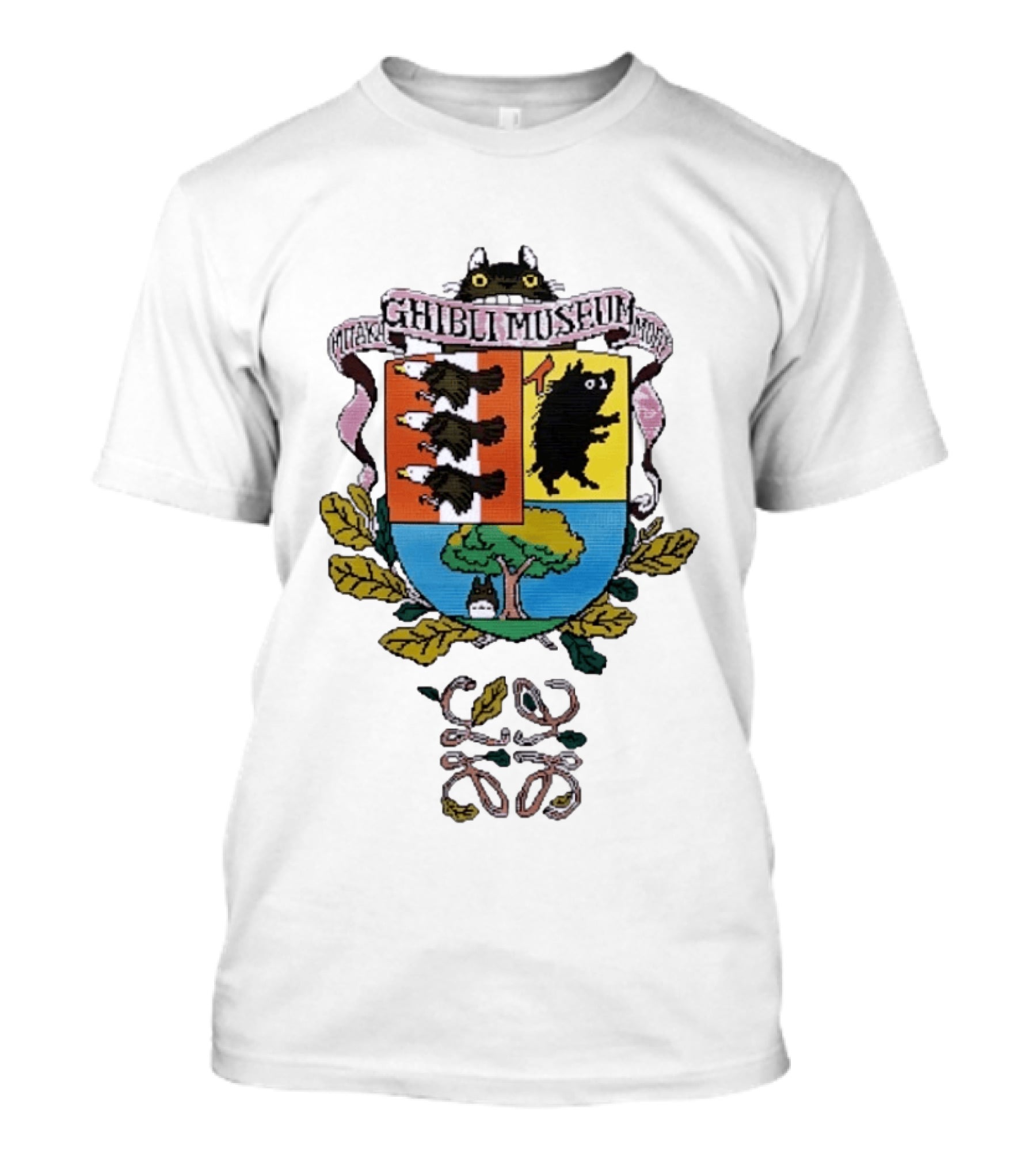 Ghibli Museum Mitaka Crest Totoro T-Shirt